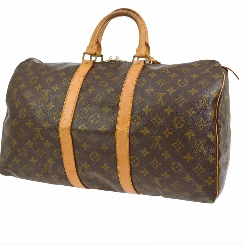 🔥‼️🔥Auth Louis Vuitton Keepall 45 Gym Duffel - Picture 3 of 14
